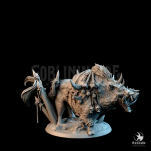 Orc Boar Stand Saddle