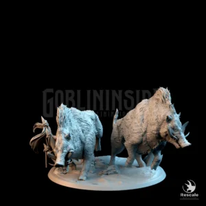 Orc Boar Together Wild