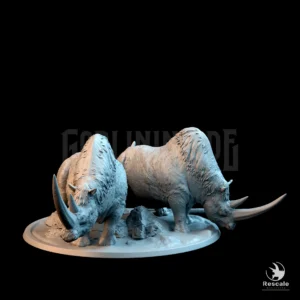 Orc Rhino Together Wild