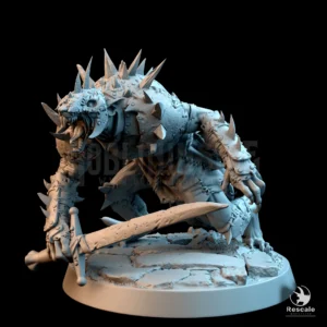 Ratfolk Soldier Shielding Sword