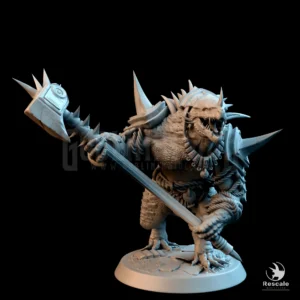 Lizardman Soldier Stand