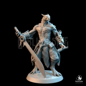Dragonborn Soldier Stand Wingless