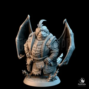 Drakeide Gemstone Peddler Winged