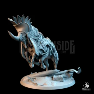 Egyptian Mount 02 Axe Saddle