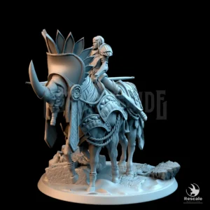 Egyptian Mount 07 Lance Mount