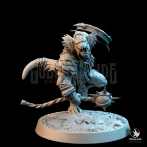 Lizardman Elite Hammer Shield Charge