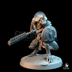 Lizardman Grimscale Spear Block