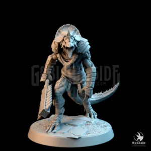 Lizardman Grimscale Spear Walk
