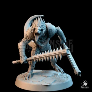 Lizardman Grimscale Sword Attack