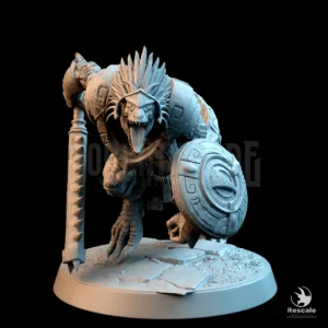 Lizardman Grimscale Sword Charge