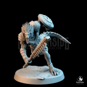 Lizardman Grimscale Sword Run