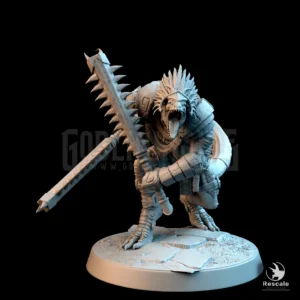 Lizardman Grimscale Sword Walk