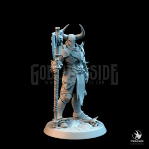 Unchained Soldier Big Axe Pose Warrior