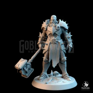 Unchained Soldier Warrior Big Hammer Stand Warrior