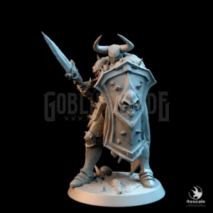 Unchained Soldier Warrior Spear Block Warrior