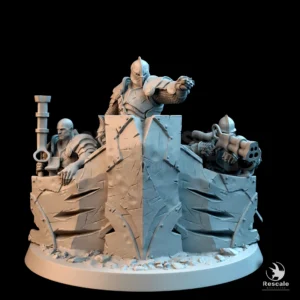 Knight Of Valor Attack Guardroom Bunker