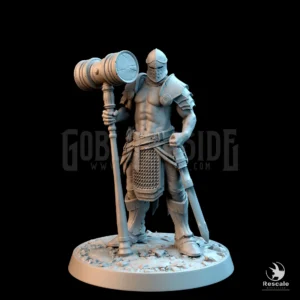 Knight Of Valor Stand Hammer