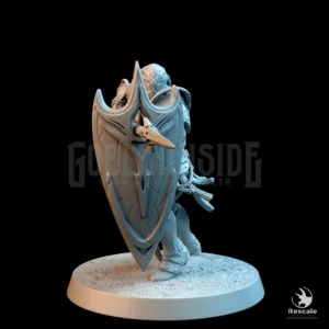 Moon Elf Sentinel Hold Line Spear Shield