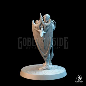Moon Elf Sentinel Hold Line Spear Shield B