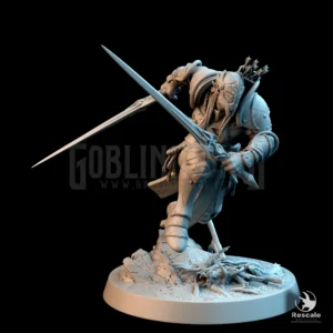 Moon Elf Sentinel Jump Dual Sword