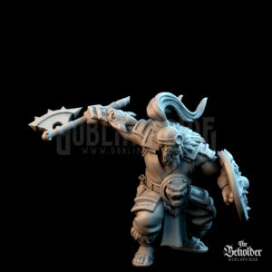 AD Mercenary Ogre 2 Axe and Shield