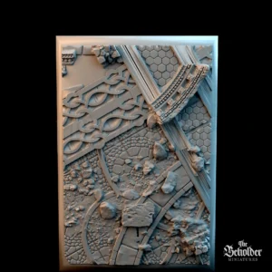 SW Stormwolves Base Square 150mm 100mm