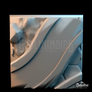 SW Stormwolves Base Square 20mm 2