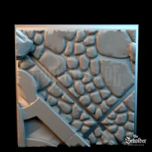 SW Stormwolves Base Square 25mm 3