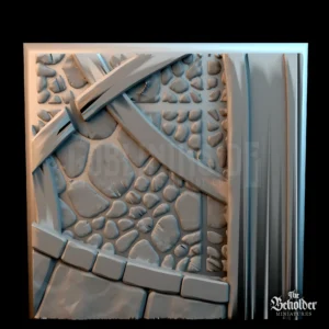 SW Stormwolves Base Square 40mm 2
