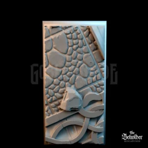SW Stormwolves Base Square 50mm 25mm v03