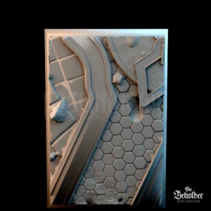 SW Stormwolves Base Square 75mm 50mm